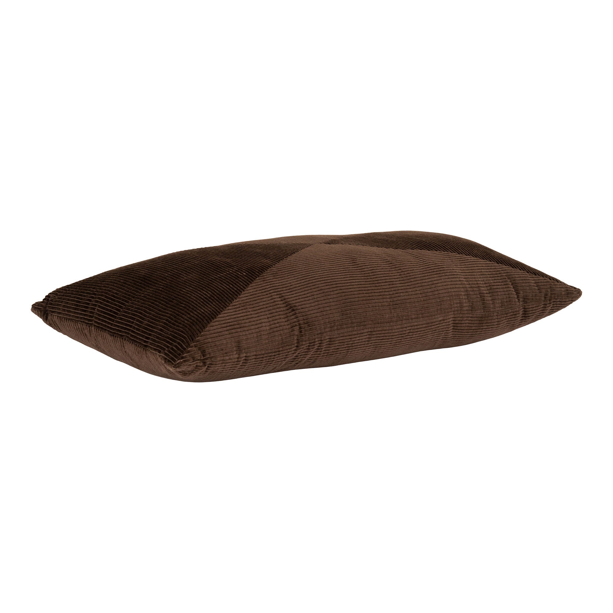 Griffith Kissen – 30×60 cm, braun, aus 100 % Baumwolle, rechteckig